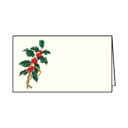 Rossi 1931 Christmas Place Cards Box of 12 Winterberry 